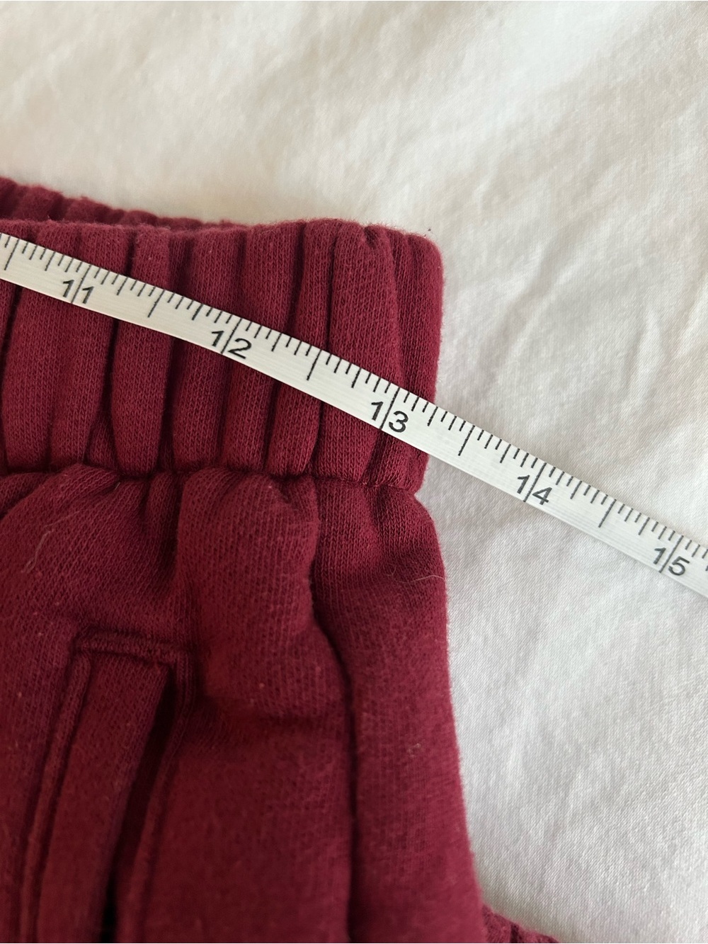 Gap sweatpants size small burgundy - Picture 4 of 5